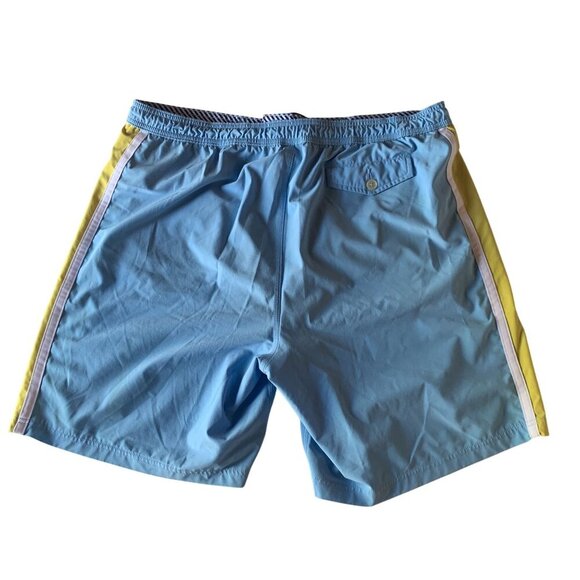 CREMIEUX Lot Of 2 Swim Board Shorts Sz XL 36 Orange & Blue Pockets Drawstring - Picture 12 of 16